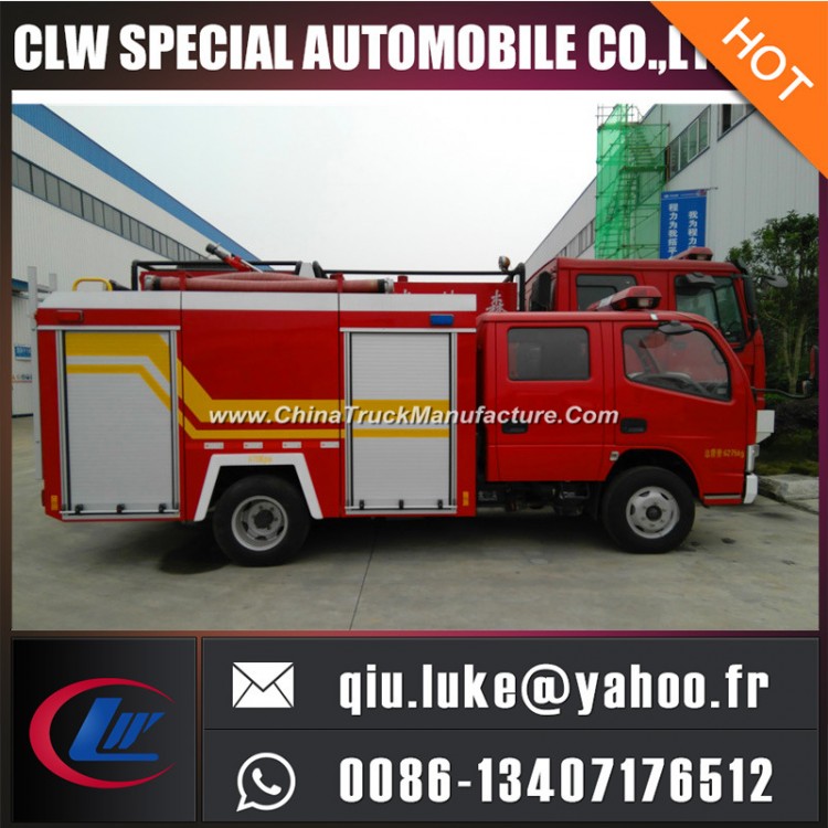 4X2 Euro III Dongfeng 4 Ton Water Fire Engine