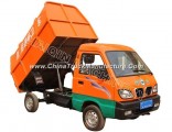 Factory Price Electric Garbage Truck with Rollover Tank