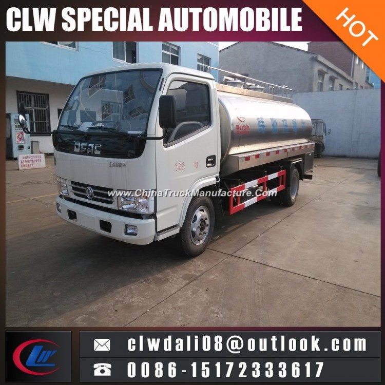 4*2 LHD Rhd Truck for Fresh Milk Delivery, Milk Tank Truck for Sale