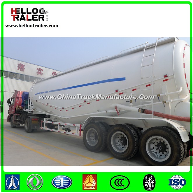 Road Tank Carry Cement Silos Truck Trailer for Transportation