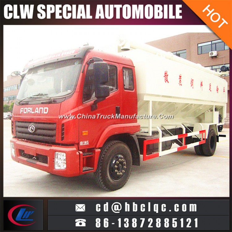 China Forland 20m3 22m3 Bulk Feed Delivery Truck Feed Transportation Truck