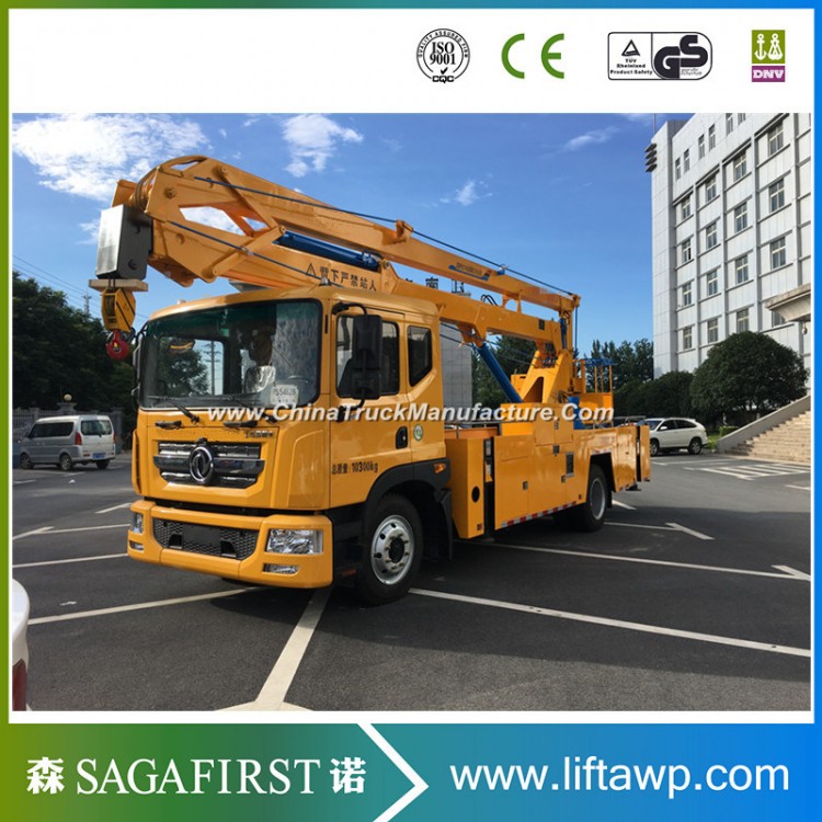 14m 4X4 Left Hand Drive Aerial Working Truck