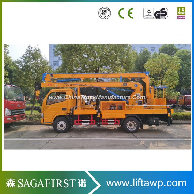 20m Lifting Height Aerial Platform Truck Boom Lift with Ce ISO Certificate