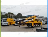 Ce Certificated Hydraulic Lifting 8m to 18m 4X2 Bucket Truck Mounted Aerial Boom Lift
