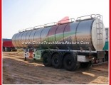 Diesel Fuel Storage Transport Truck Semi Trailer Aluminium Tank