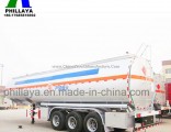 Liquid Crude Oil Tanker Truck Semi Trailer Fuel Tank