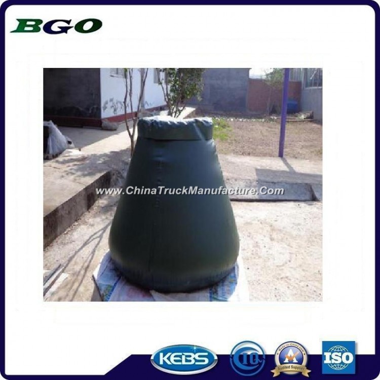 Military Onion Shape Water Storage Bladder Tank PVC Storage Tank