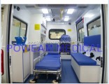 High Roof Chassis Ambulance Car with Diesel Engine