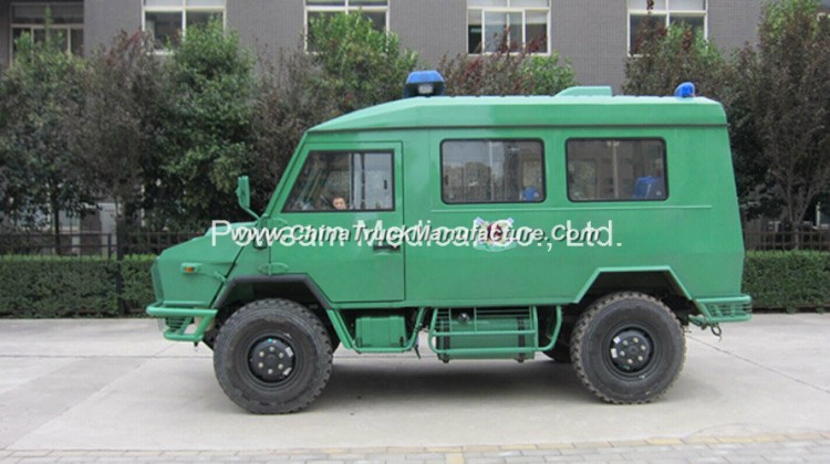 Iveco 4WD Rhd Box Type Emergency Rescue Ambulance (6DFS6402JN)