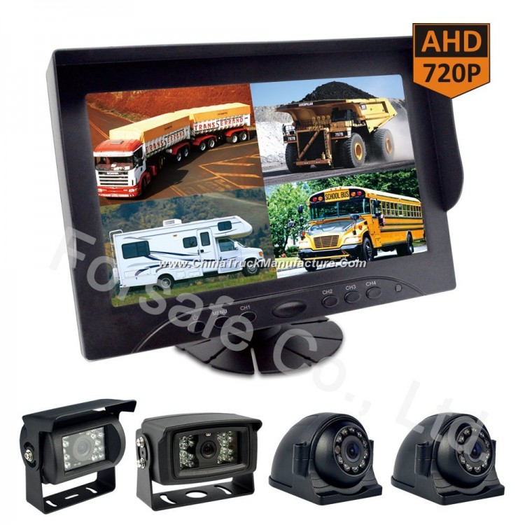 HD 720p 1080P Car Rearview Backup Camera Kit for Municipal, Garbage Truck, Fire Trucks, Ambulance, C