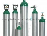 Lightweight Ambulance Breathing Oxygen Cylinders Made From Aluminum Alloy Al6061