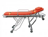 Medical Hospital Adjustable Aluminum Alloy Folding Emergency Ambulance Stretcher