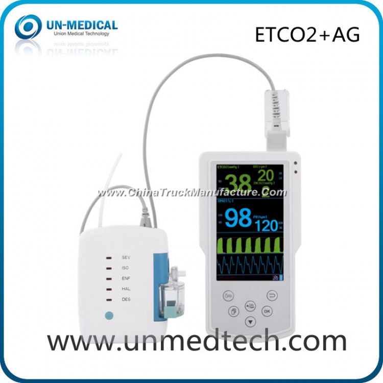 Medical Use Portable Etco2 & Multi Gas Monitor for Ambulance