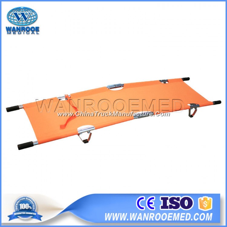 Ea-1d1 High-Quality Outdoor Hospital Ambulance Two Fold Stretcher