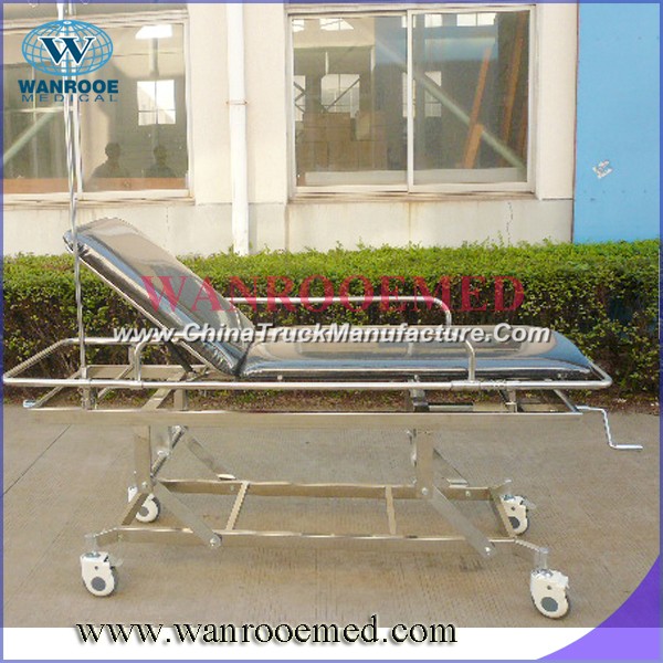 Ea-4c Stainless Steel Patient Ambulance Transport Stretcher