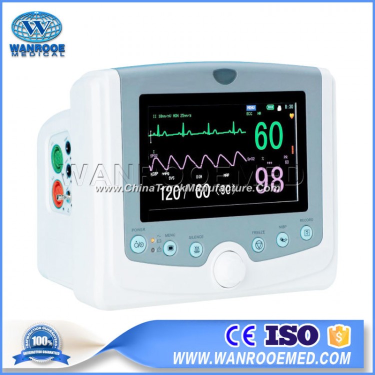 F6 V2.0 LED Multi-Parameter Ambulance Equipment Medical Patient Monitor