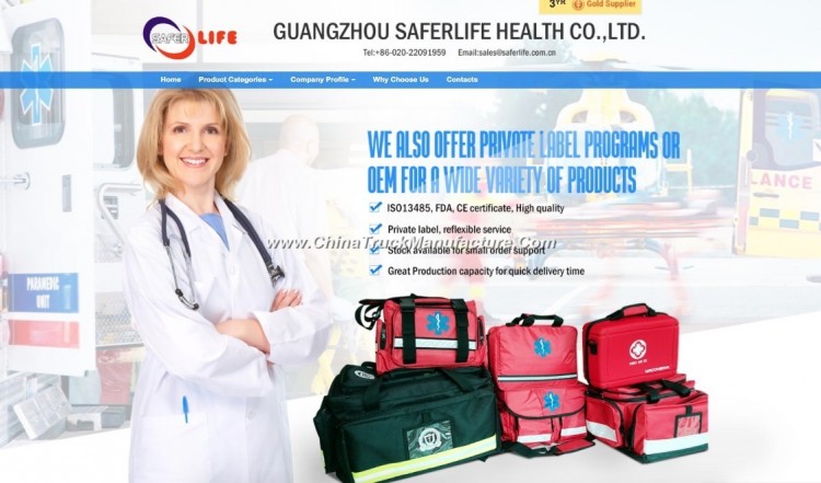 Emergency Rescue Bag Large Capacity Ambulance Kit Sports First Aid Bag