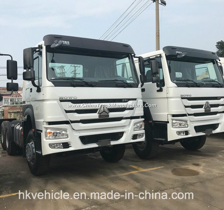 6X4 Tractor Truck HOWO 371HP Prime Mover for Sale