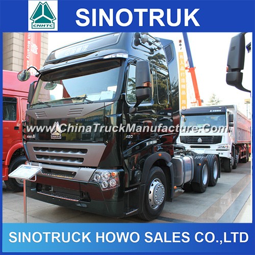 Sinotruck 420HP 6X4 10 Wheeler HOWO A7 Tractor Head Trucks for Sale