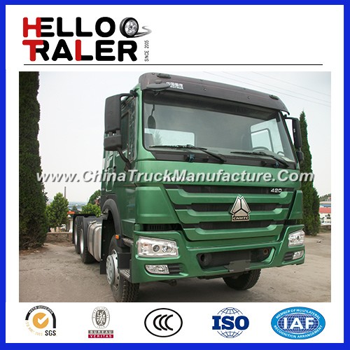 Sino Truck HOWO Brand 6X4 Tractor Truck for Sale