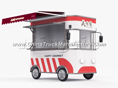 Fast Food Dining Van Truck Outdoor Street