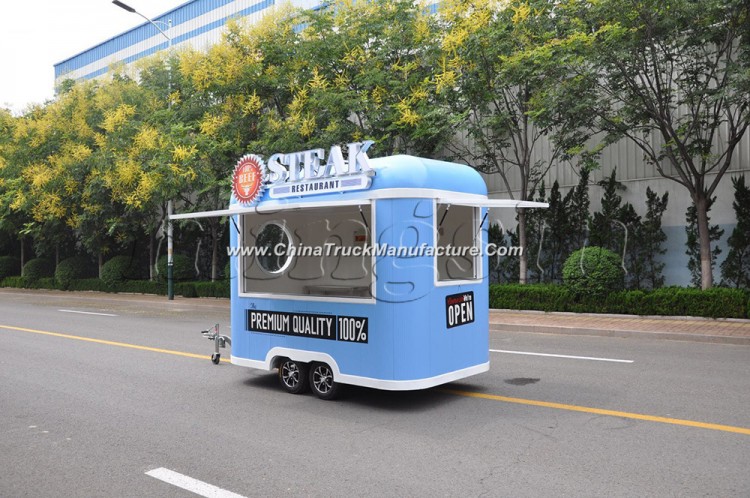 Small Mobile Food Trailer / Food Van for Sale, High Quality