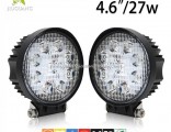Auto Car Part Accessories Kits Flood Spot Lamp Epistar Driving Truck 27W Round LED Work Light for Tr