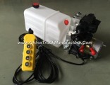 DC 12V Tipper Trailer Spare Parts Hydraulic Power Pack Unit