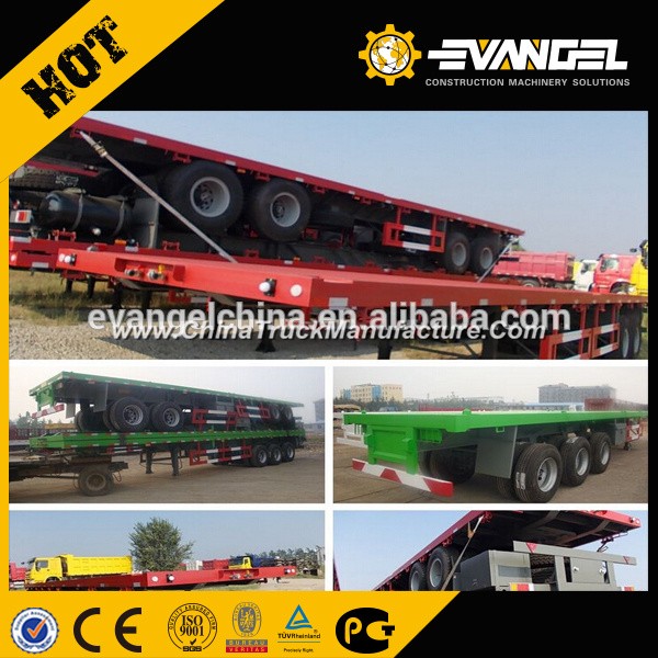 Cimc High Quality Truck Spare Parts Skeleton Semi Trailer with Best Trailer Tire for Sale