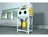 Germany Manufacturers Hot Sales Normative Dustless Mini Sandblaster for Semitrailer Parts Surface Cl