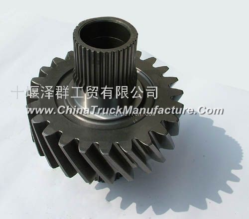 The bridge driving cylindrical gear