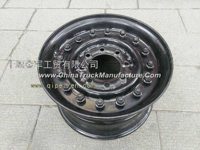 The supply of EQ2050 37X12.5R16.5 steel ring assembly Dongfeng Warriors