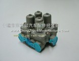 Heavy truck four circuit protection valve