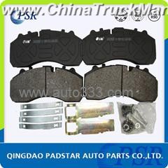 Germany quality disc brake pads for BMW and MAN --WVA29087 with E1 certificate