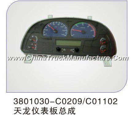 [3801030-C0209/C01102] Dongfeng instrument panel assembly [Electrical]