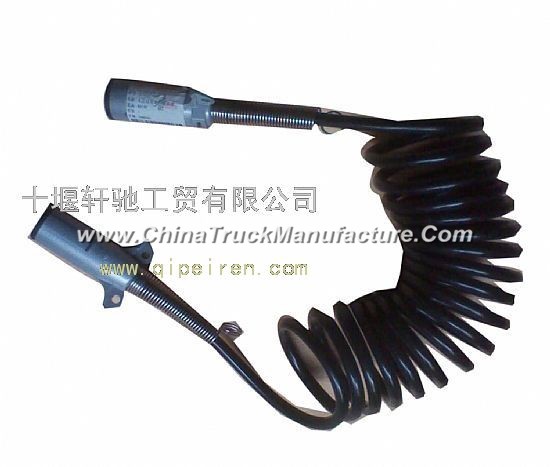 Seven core cable trailer assembly