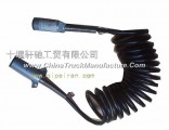 Seven core cable trailer assembly