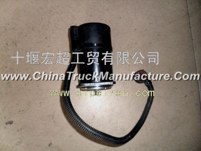 Cab turnover pump motor assembly