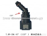 135° fuel line quick joint quick connector 7.89-ID6