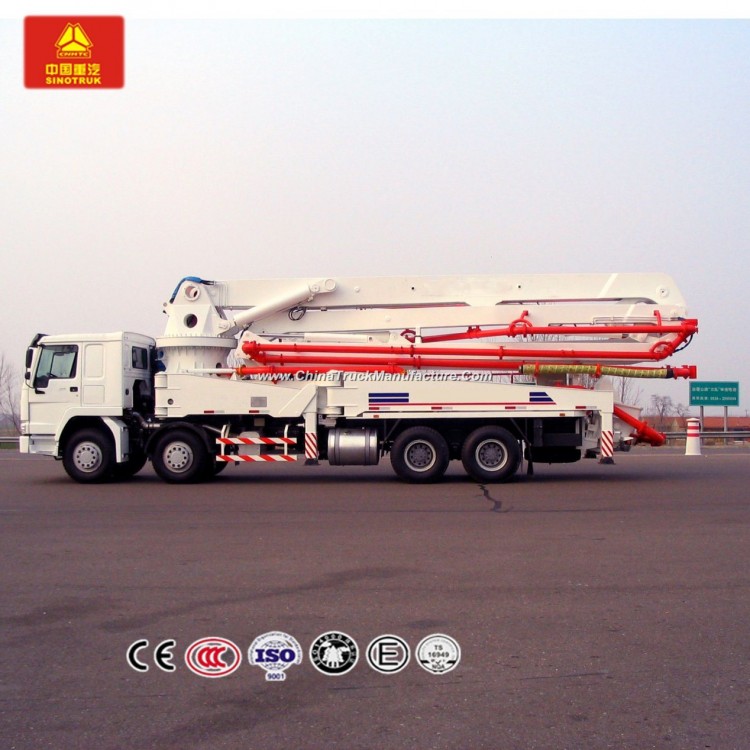 Sinotruk HOWO Brand 42m Concrete Pump Truck