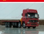 Sinotruk HOWO Brand 8X4 50 Tons Container Carry Flatbed Truck