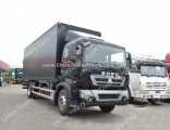 China Sinotruk HOWO 4X2 10ton Light Van Cargo Truck