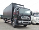 Sinotruk HOWO T5g 4X2 Box Truck Cargo Vans for Sale