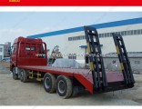 Sinotruk HOWO Low Flatbed Truck 8X4 Equipment Transport Truck