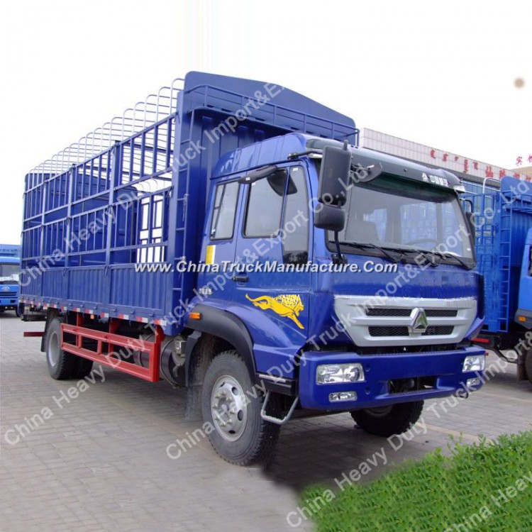 Animal /Vegetable Transport Sinotruk 4*2 160HP Stake Cargo Truck