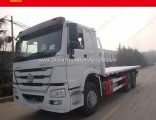 Sinotruk HOWO 6X4 40t Flatbed Truck Container Transport Truck