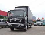 Sinotruk HOWO T5g 2 Axles 4X2 Box Van Cargo Truck with High Quality