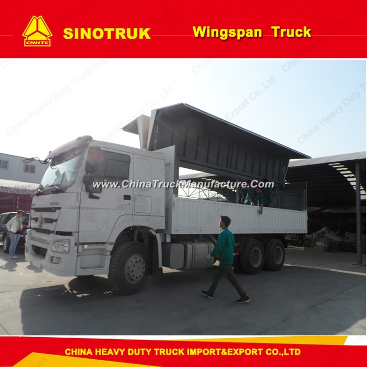 Hot Sale Sinotruk HOWO 6X4 Wing Van Truck