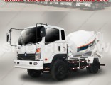Sinotruk Light Duty Cement Mixer 3m3 Concrete Transport Truck