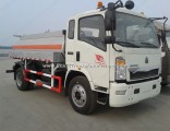 4000L HOWO 160HP Fuel Tanker Truck Right/Left Hand Driving Oil Delivery Truck